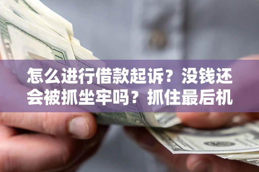 北京怎么进行借款起诉？没钱还会被抓坐牢吗？抓住最后机会！