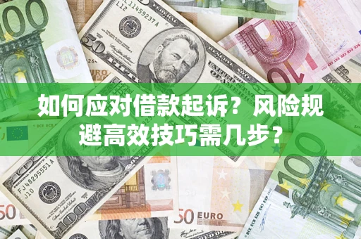 北京如何应对借款起诉？风险规避高效技巧需几步？