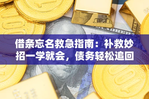 北京借条忘名救急指南：补救妙招一学就会，债务轻松追回！