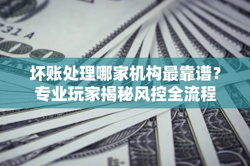 北京坏账处理哪家机构最靠谱？专业玩家揭秘风控全流程