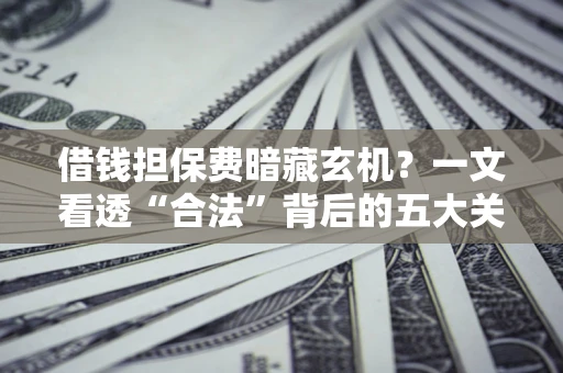 北京借钱担保费暗藏玄机？一文看透“合法”背后的五大关键陷阱