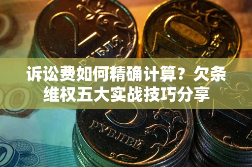 北京诉讼费如何精确计算？欠条维权五大实战技巧分享