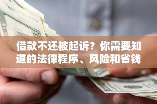 北京借款不还被起诉？你需要知道的法律程序、风险和省钱技巧